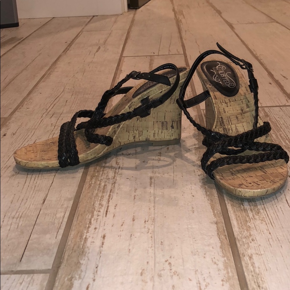 Strappy Wedges